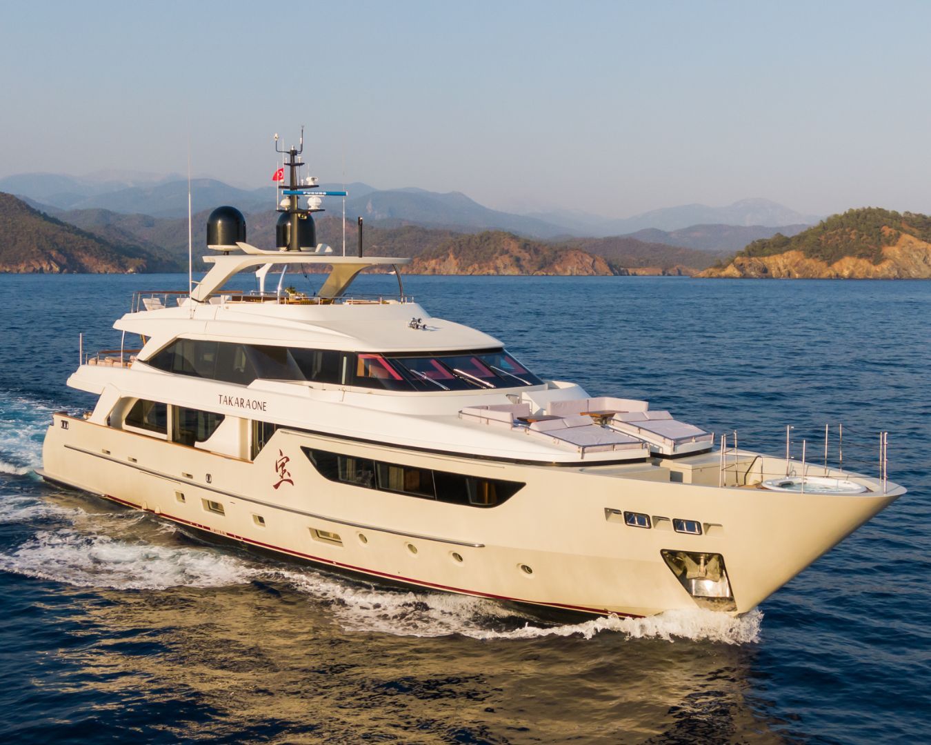 TAKARA ONE - Sanlorenzo SD126 - 5 Cabins - Gocek - Bodrum - Marmaris